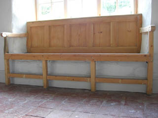 bench sanded